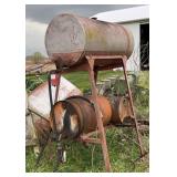 Pedestal Fuel Tank 28 d x 60L