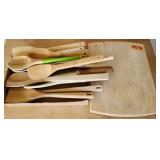 Wooden Spoons Spatulas Long Handled Wooden