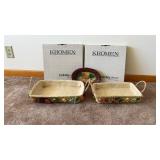 Kromex Trays Casserole Baskets Burwood Ceramic