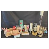 Candlestands Claire Burke Candles Basket Lot