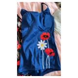 Vintage Swimsuit Slips Nightgown Gloves Lot