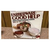 Farberware Good Help Bowl Set w/ Covers NIB