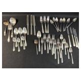 Silverware Assorted Patterns Silver Plate