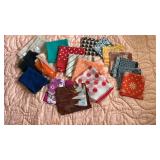 Vintage Womenï¿½s Scarf Lot