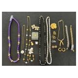 Costume Jewelry Earrings Pins Necklace Bracelet