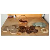 Coaster Lot Hindostone Products Banksin Nut Resin