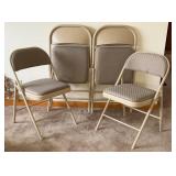 Card Table Chairs Like New