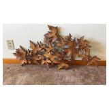 Syroco Maple Leaf Plastic Wall Art