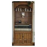 Stepback Bookcase Contents Not Included 33W x 15D