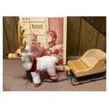 Roger Raikes ï¿½Snowflake and His Sleigh" w/ Box