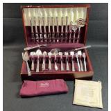 Silverware Set 65+ Pieces Nobility Plate with Box