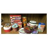 Advertising Tins Decor