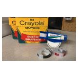 Label Maker & Crayon Lot