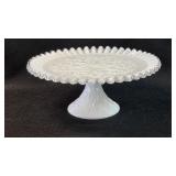 Fenton Spanish Lace Cake Plate/Stand Pedestal