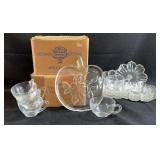 Ball Stores Sears Snack Home Ec Dishes Lot  Apple