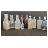 Antique Bottle Lot Listerine Hornaday Indianapolis