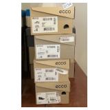 Ecco Womenï¿½s Shoe Lot Size 9 Black Plum Brick