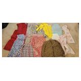 Vintage Adult, Child Aprons