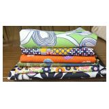 Vintage Cotton Fabric Average Length 2 yds. 1 pc