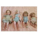 Ideal Uneeda Vintage Baby Doll Lot