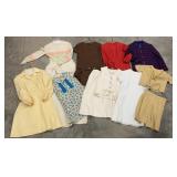 Vintage Womenï¿½s Mini 1960-70ï¿½s Dress Lot Homemade