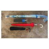 Umbrella Lot Vintage Red (Possibly Bakelite)