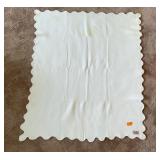 Antique Quilted Baby Blanket 35 x 42