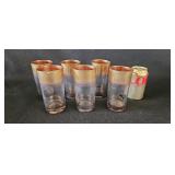 Keda Tumblers 24K Gold Rimmed