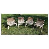 Set of 4 Lawn Chairs
