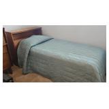 MCM Cherry Twin Bed Bedding Included