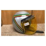 Vintage John Deere Snowmobile Helmet