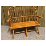 Miniature Windsor Barrel Back Settee