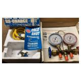 Manifold Gauges & Refrigerant Charging Kit