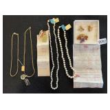 New Vintage Costume Jewelry Lot Ball Stores
