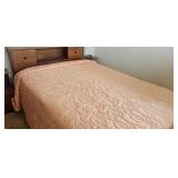 MCM 1960s Queen Bed Made by Lincoln Cross