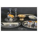 Brass Silverplate Stainless Steel Pewter Serving