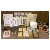 Picture Frames, Matting, Storage