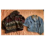 Vintage Schaefer Outfitter Denim Jacket Mens L