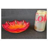 Murano Venetian Glass Bowl Ashtray