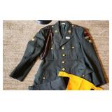 U.S. Army Vietnam Dress Uniform with Ascot and Hat