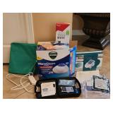 Self Care Lot Vicks Vaporizer TENS Unit with Pads