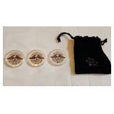 Harley Operators Group Fine Silver Coins (3)