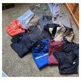 Menï¿½s Medium 1/4 Zip Button and Pullover Lot