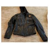 Harley Davidson Womens Leather Jacket Size M