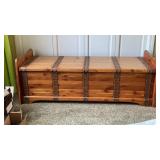 Hope Chest W54 H19 D22 Lock Removed