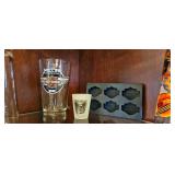 Harley Davidson Shot Glass Draft Beer Glass