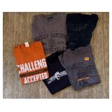 Harley Davidson T Shirt Museum and Other Lot