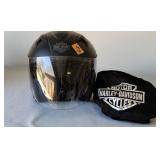 Harley Davidson Motorcycle Helmet with Storage