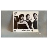 HALESTORM SIGNED 8X10 PHOTO ROCK POP MUSIC BAND