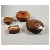 Handcrafted Wooden Trinket Boxes Al Crandall